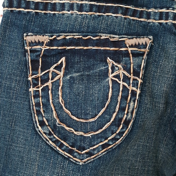 NWT True Religion Bobby Super T Dark Blue Jeans - Picture 6 of 8